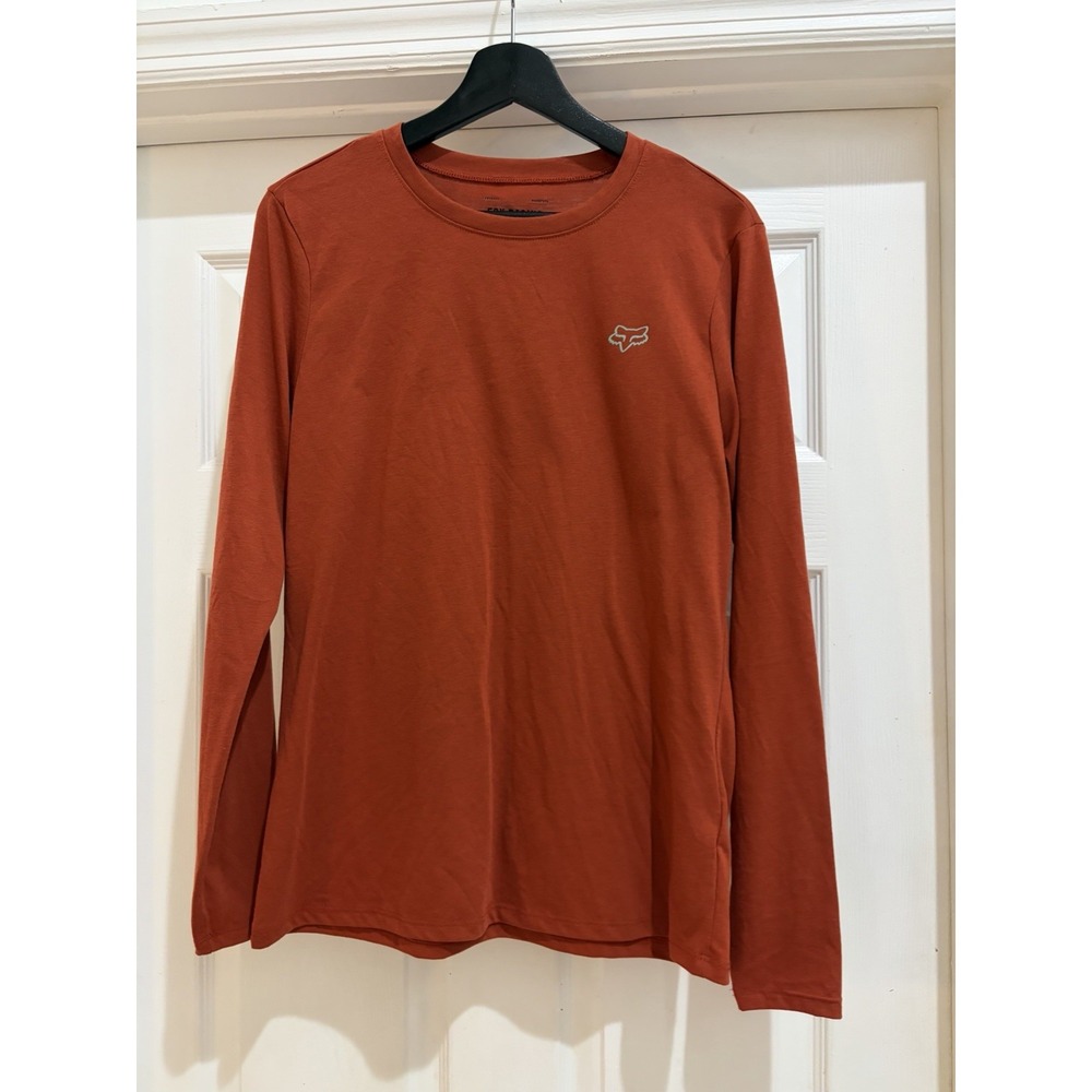 Title: Fox Racing First Light Society Long Sleeve Shirt XS Rust Skull Cactus